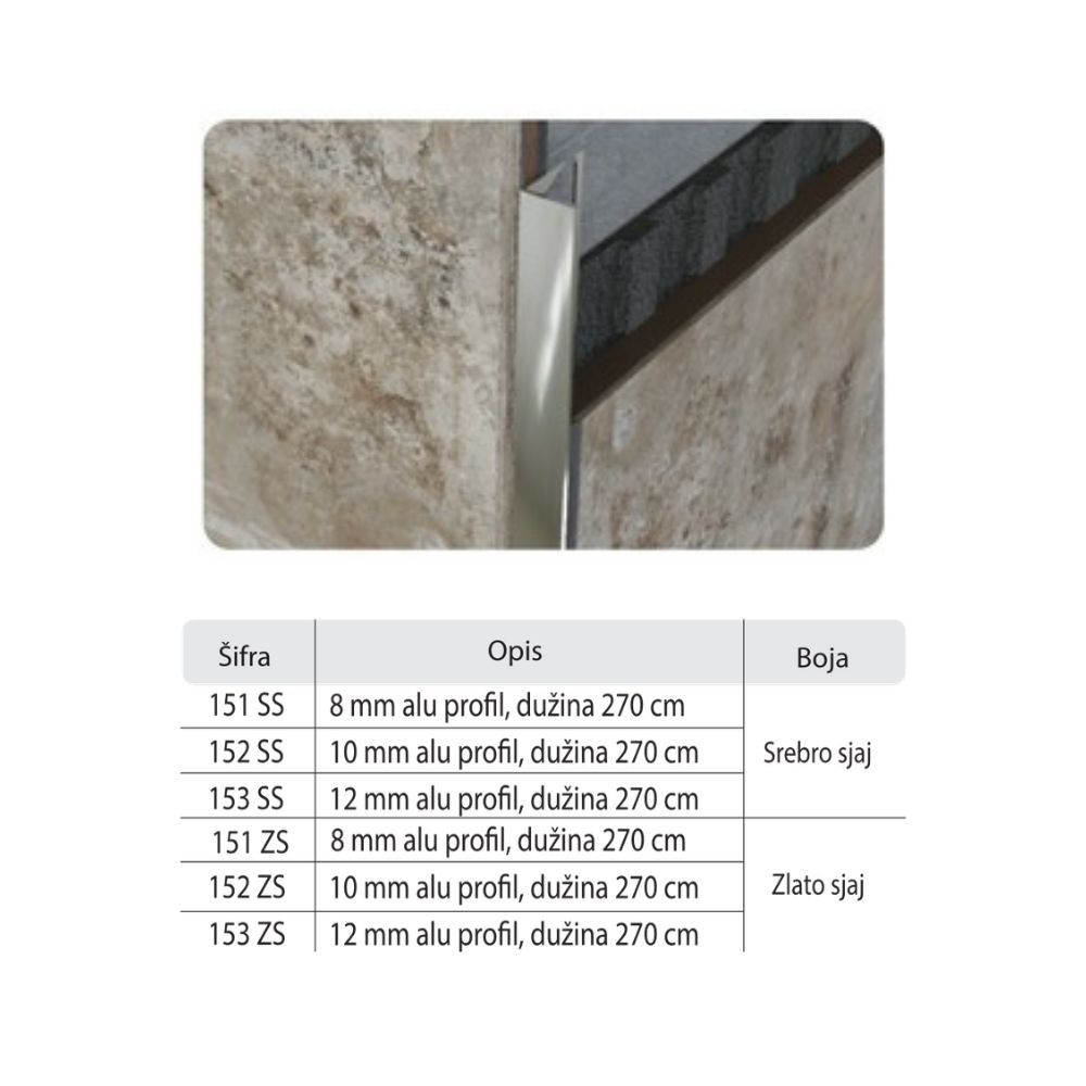Aluminijski profili za keramiku 11 - Image 2